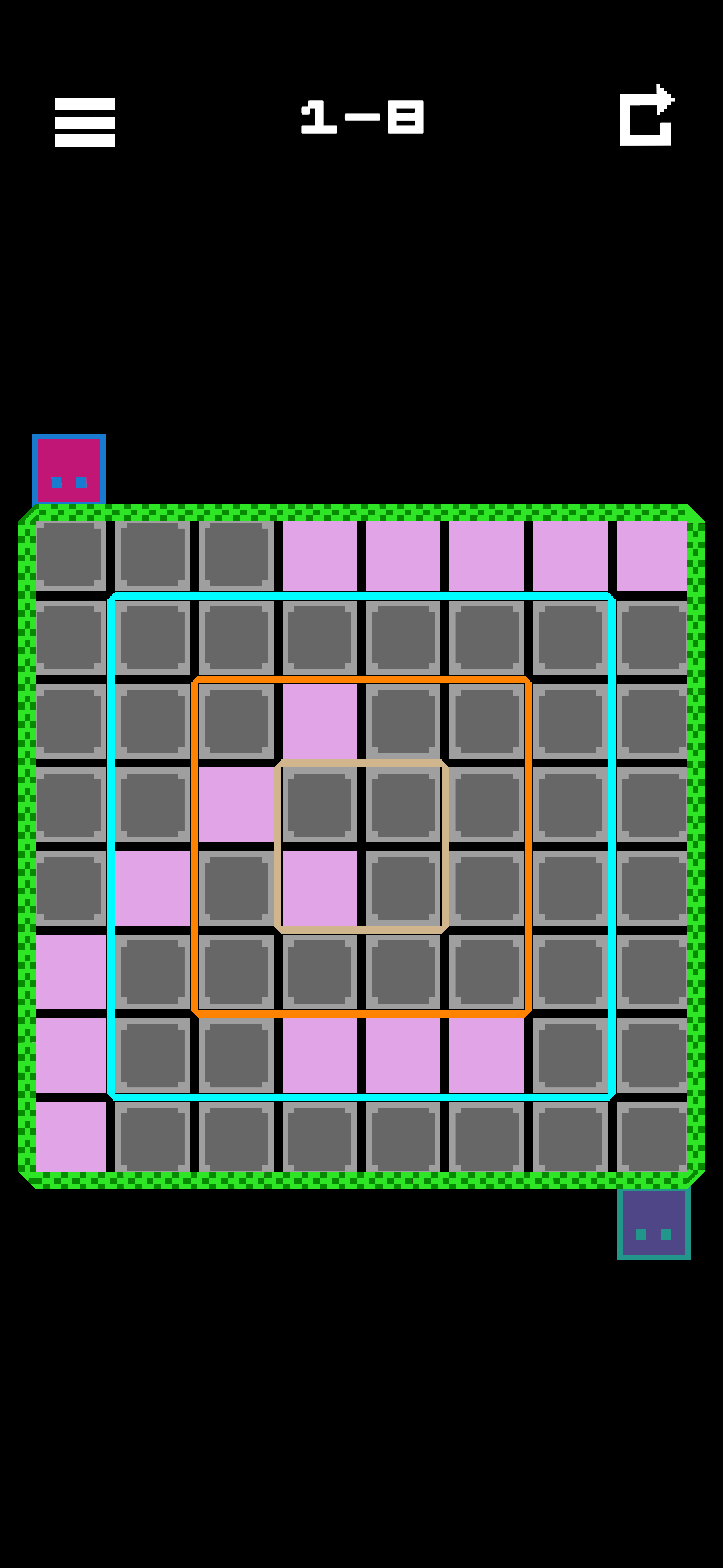 Shufflescape level 1-8 gameplay